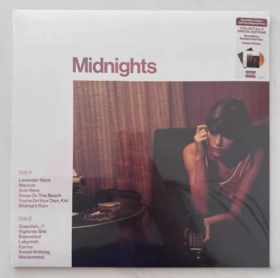 Taylor Swift – Midnights Blood Moon Edition LP