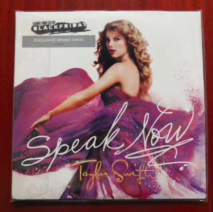 #2751 Taylor Swift – Speak Now RSD Black Friday Smoke Vinyl LP