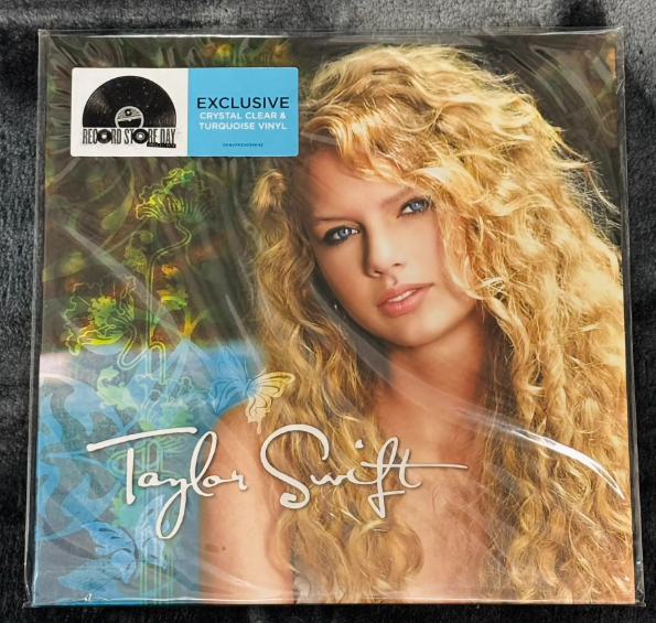Taylor Swift – Taylor Swift RSD Turquoise Vinyl European Edition LP