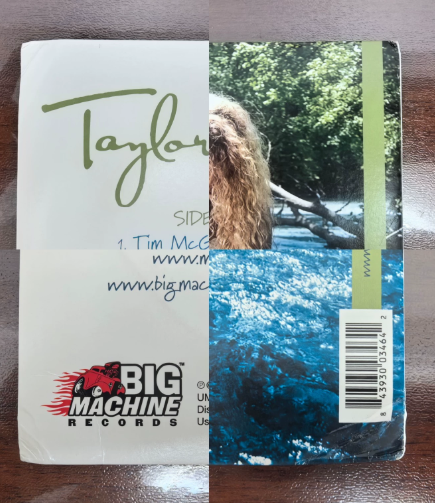 Taylor Swift – Taylor Swift RSD Numbered Turquoise Vinyl US Edition LP