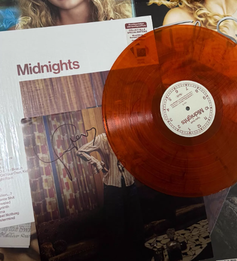 Taylor Swift – Midnights Blood Moon Signed Vinyl Edition LP