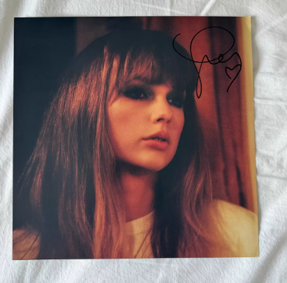 Taylor Swift – Midnights Jade Green Signed Photo Insert
