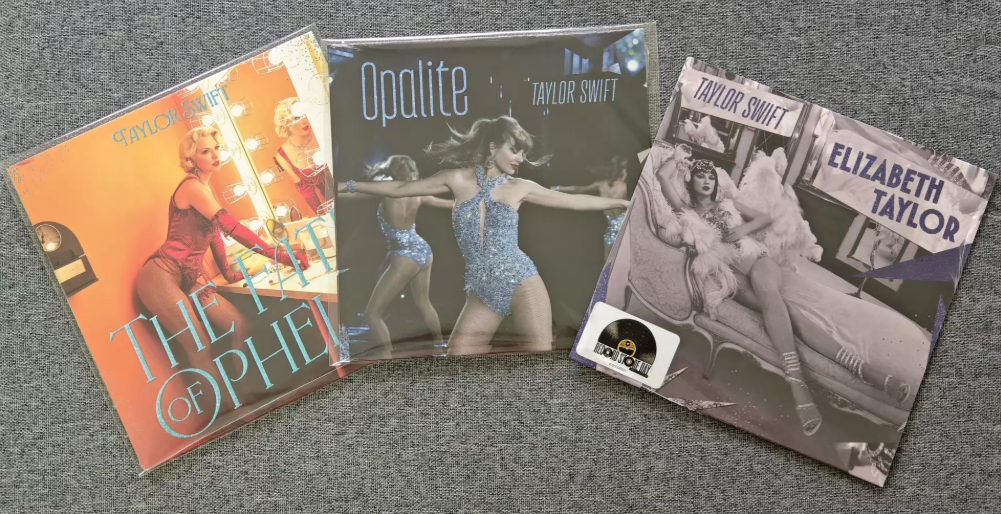 Taylor Swift – The Fate Of Ophelia + Opalite + Elizabeth Taylor 7" Vinyl Bundle