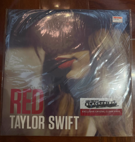Taylor Swift – Red RSD Black Friday Crystal Clear Vinyl Numbered Edition 2LP