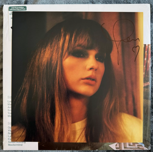 Taylor Swift – Midnights Jade Green Edition Signed Vinyl
