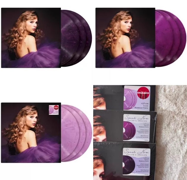 Taylor Swift – Speak Now (Taylor’s Version) Colored Vinyl 3LP (Choose Light Violet / Deep Purple / Orchid Marble)