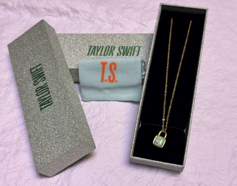 Taylor Swift – The Life Of A Showgirl Opal Lock Necklace Official Merch