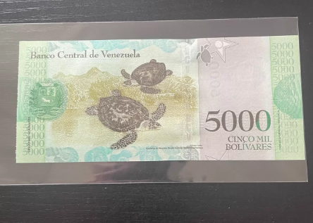 Taylor Swift – Venezuela 5000 Bolívares Collectible Banknote Bookmark