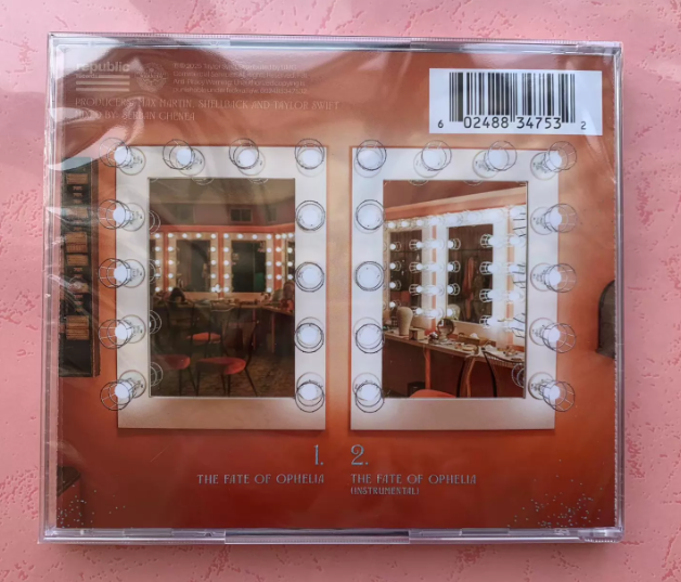 Taylor Swift – The Fate of Ophelia 2CD + Elizabeth Taylor 7-Inch Single Bundle