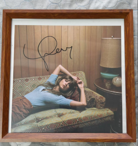 Taylor Swift – Midnights Moonstone Blue Signed Vinyl LP