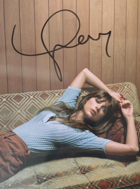 Taylor Swift – Midnights Moonstone Blue Signed Vinyl LP
