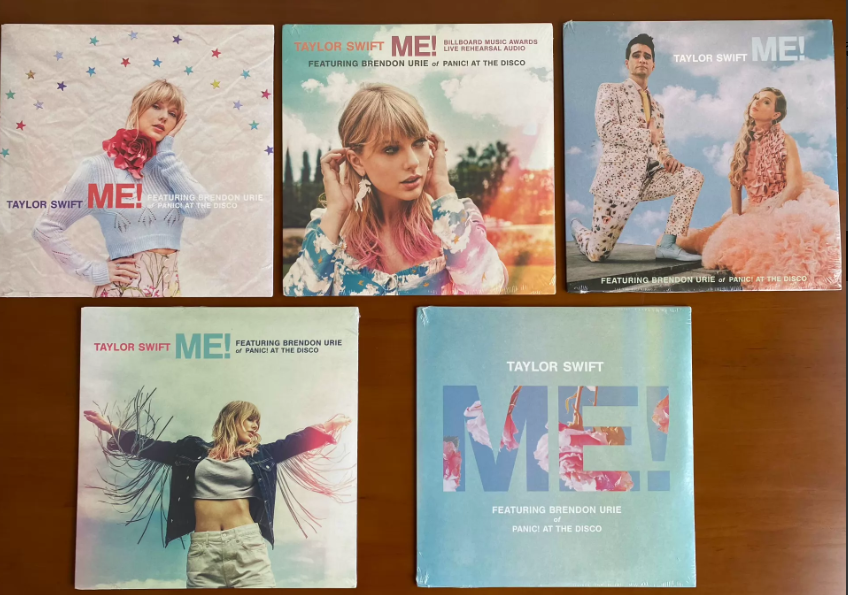 Taylor Swift – ME! 5 x 7-Inch Black Vinyl Single Set