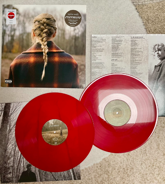Taylor Swift – evermore Target Exclusive Red Vinyl 2LP