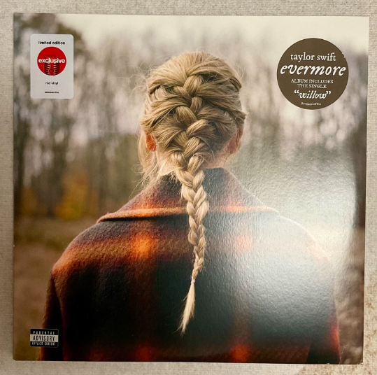 Taylor Swift – evermore Target Exclusive Red Vinyl 2LP