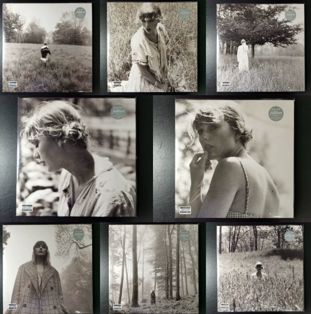 Taylor Swift – folklore 8-Variant Vinyl + cardigan Singles Bundle