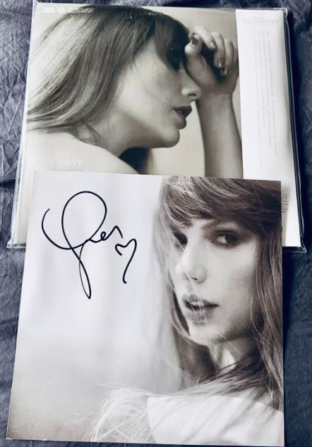 Taylor Swift – The Tortured Poets Department Signed Vinyl LP