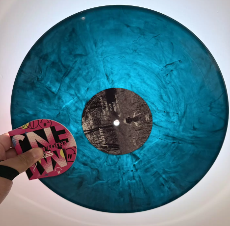 Taylor Swift – folklore French Transparent Lakes Blue Vinyl 2LP