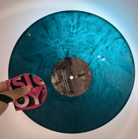 Taylor Swift – folklore French Transparent Lakes Blue Vinyl 2LP