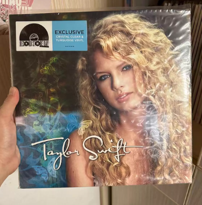 Taylor Swift – Self-Titled RSD Blue Vinyl + Fearless Gold Vinyl 2LP Bundle