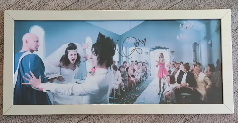 Taylor Swift – Speak Now Wedding Photo Signed Framed Print