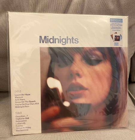 Taylor Swift – Midnights Moonstone Blue Edition Signed Vinyl LP