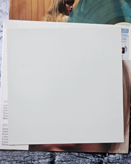 Taylor Swift – Midnights Moonstone Blue Edition Signed Vinyl LP