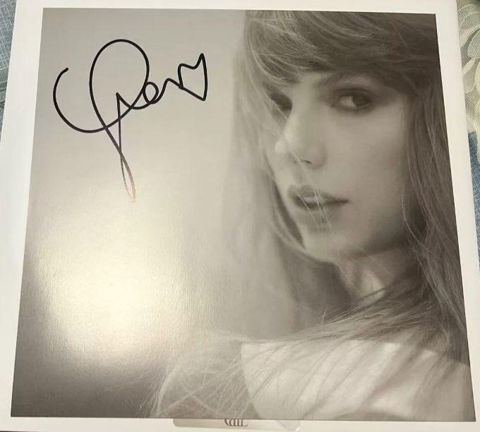 Taylor Swift – The Tortured Poets Department US Signed Vinyl LP