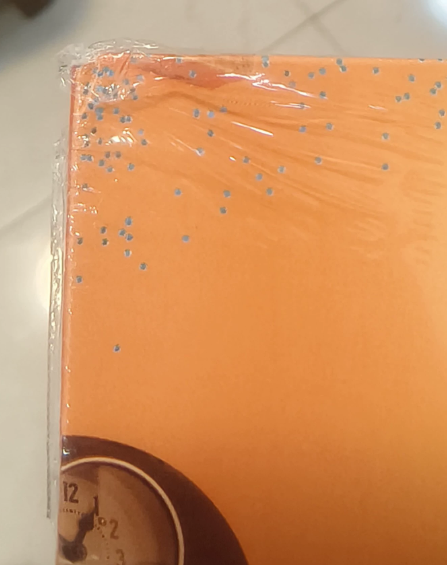 Taylor Swift – The Fate of Ophelia Orange Translucent with Gold Glitter 7" Vinyl Single