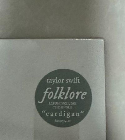 Taylor Swift – folklore Meet Me Behind The Mall French Translucent Vinyl 2LP