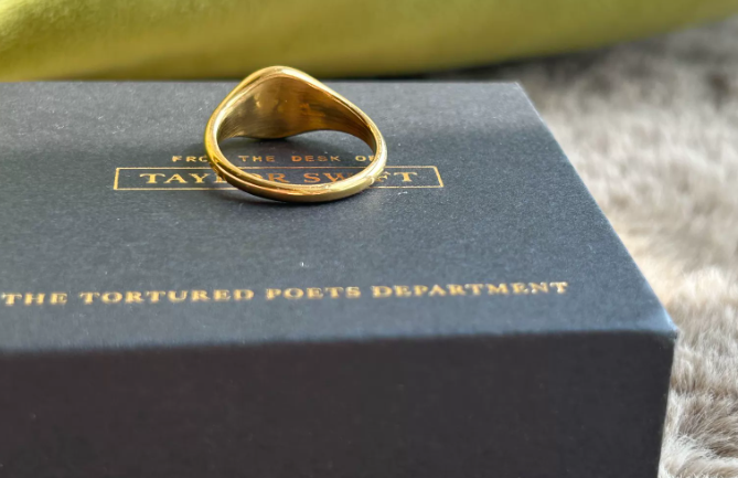 Taylor Swift – The Tortured Poets Department Official Ring Size 9