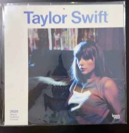 Taylor Swift – 2025 Official 12-Month Calendar