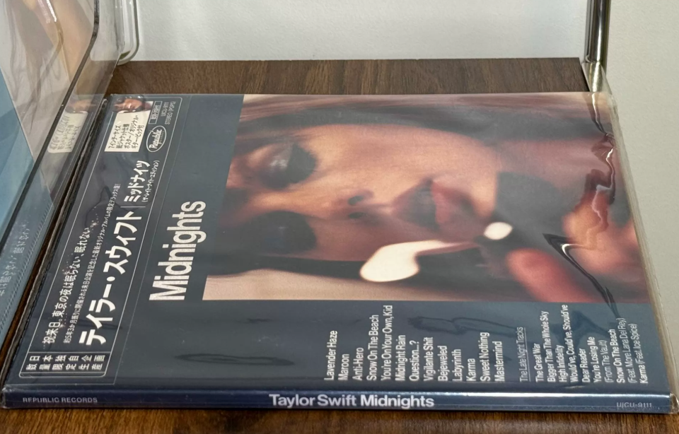 Taylor Swift – Midnights Japanese First Press 7" Sleeve CD