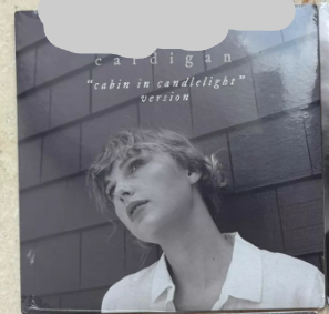 Taylor Swift – cardigan White Vinyl 7" Single