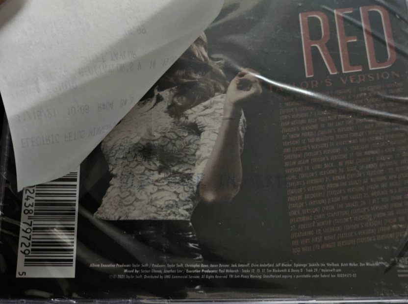 Taylor Swift – Red (Taylor’s Version) Indie Store Signed CD
