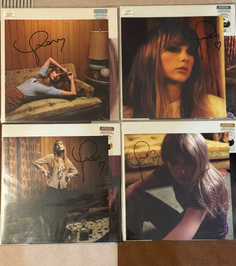 Taylor Swift – Midnights Signed Vinyl 4-Variant Bundle