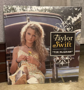 Taylor Swift – Tim McGraw Numbered Black Vinyl 7" Single