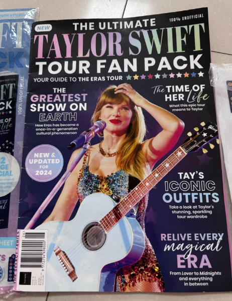 The Ultimate Taylor Swift Tour Fan Pack 2024 Magazine Set