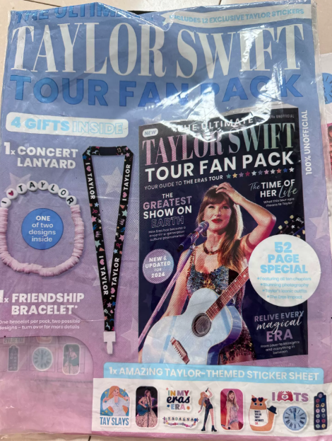 The Ultimate Taylor Swift Tour Fan Pack 2024 Magazine Set