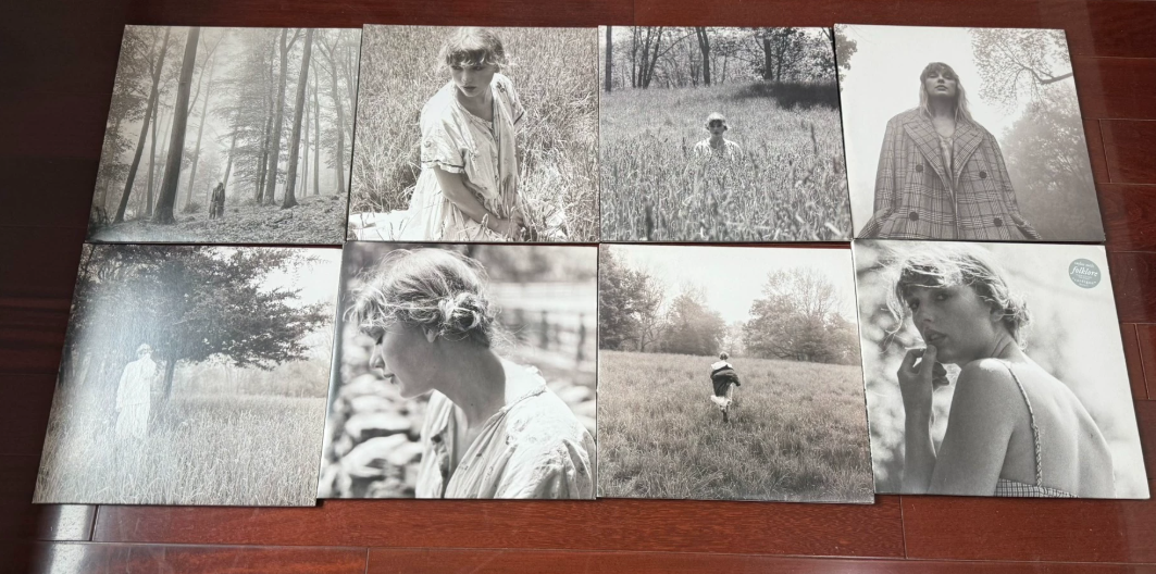 Taylor Swift – folklore Official Store 1–8 Vinyl Variant Bundle