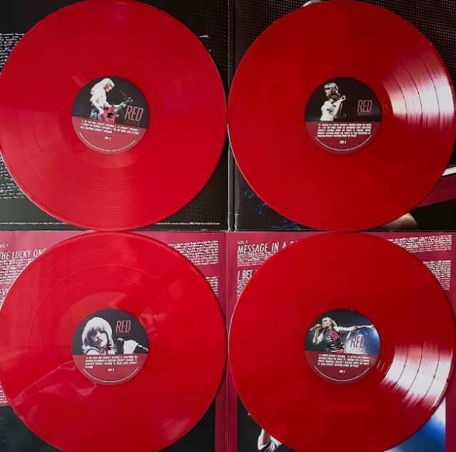 Taylor Swift – Red (Taylor’s Version) Target Exclusive Red Vinyl 4LP