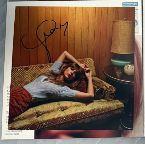 Taylor Swift – Midnights Moonstone Blue Edition Signed Vinyl LP