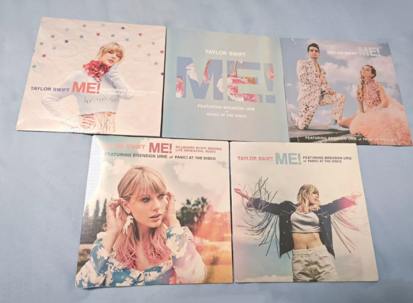 Taylor Swift – ME! Official / BBMA Black Vinyl 7" Single 5-Variant Bundle