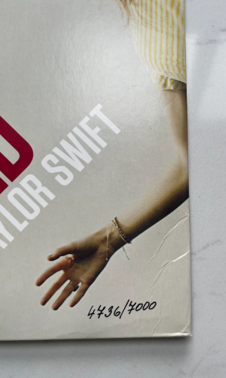 Taylor Swift – Red RSD Clear Vinyl 2LP Numbered EU Edition