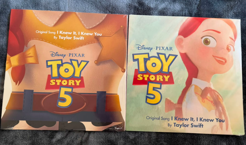 Taylor Swift – Toy Story 5 New Single 10-Inch Vinyl Set of 2