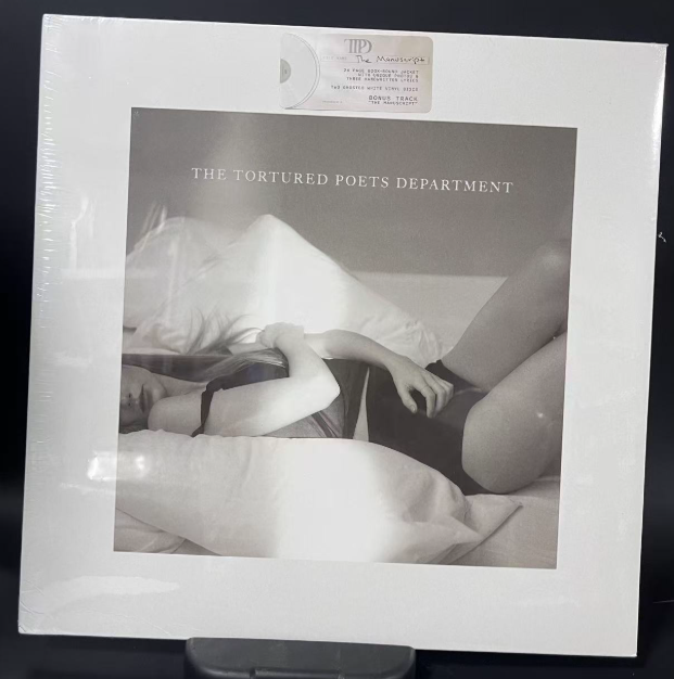 Taylor Swift - The Tortured Poets Department (2xLP, Album, Whi)