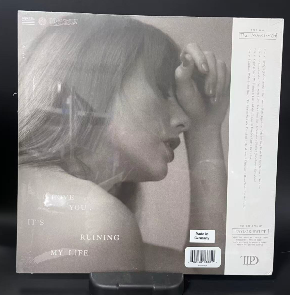 Taylor Swift - The Tortured Poets Department (2xLP, Album, Whi)