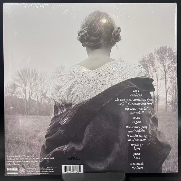 Taylor Swift - Folklore (2xLP, Album, Dlx, RE, Gol)
