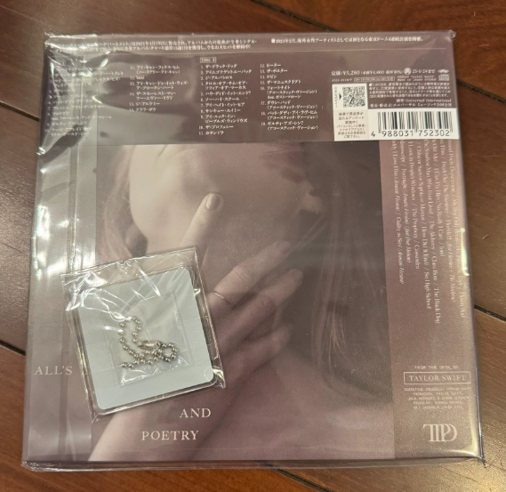 Taylor Swift – The Tortured Poets Department: The Anthology Japanese 7-Inch 2CD + Acrylic Keychain – Sealed
