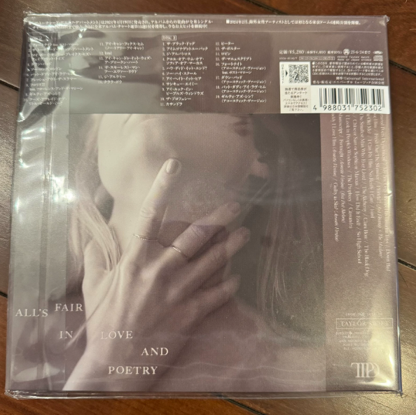 Taylor Swift – The Tortured Poets Department: The Anthology Japanese 7-Inch 2CD + Acrylic Keychain – Sealed