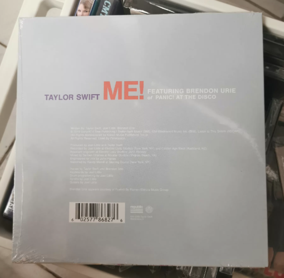 Taylor Swift Featuring Brendon Urie - Me! (7", Single, Ltd)